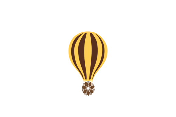 Download Simple Hot Air Balloon Vector Logo and I - Vector Collection
