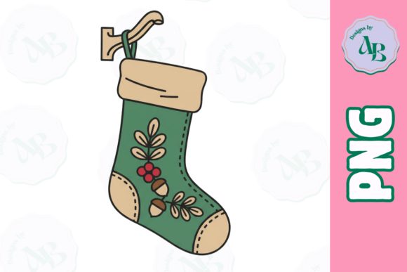 Download Woodlands Cottagecore Christmas Stocking - Woodlands Collection