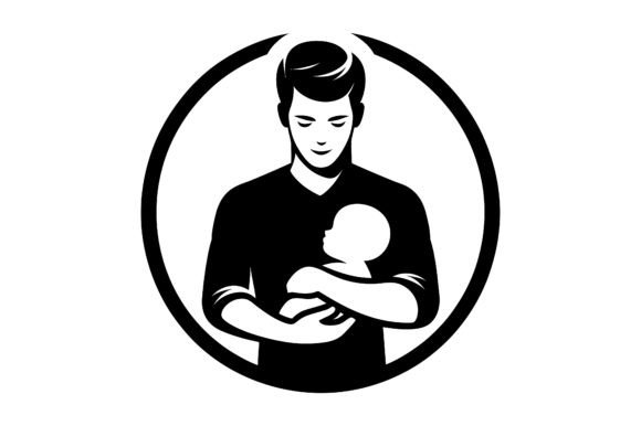 Download Father and Child Vector Illustration - Vector Collection