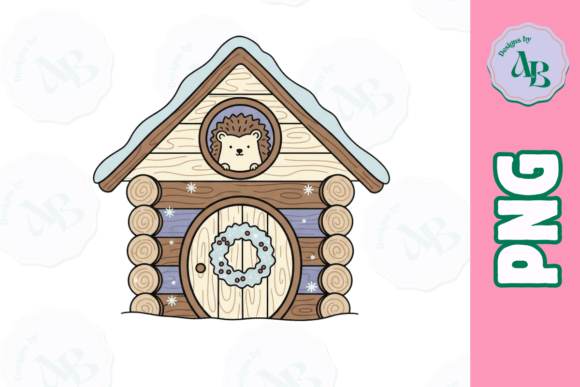 Download Winter Christmas Woodlands Hedgehog PNG - Winter Collection