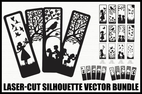 Download Laser Cut Silhouette Vector Bundle - Vector Collection