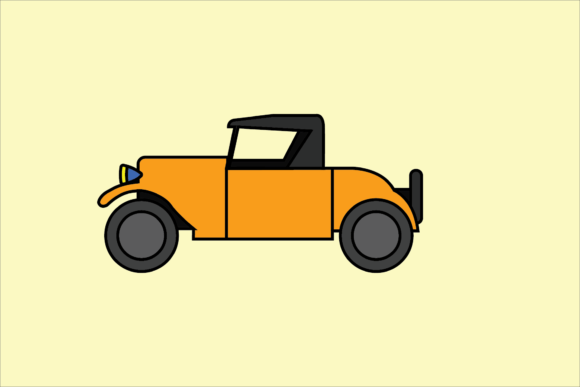 Download Classic Car Icon Graphic Vector - Vector Collection