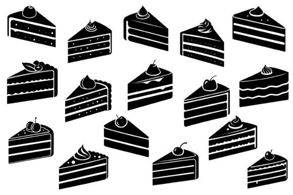 Download Cake Slice SVG Bundle Vector - Vector Collection