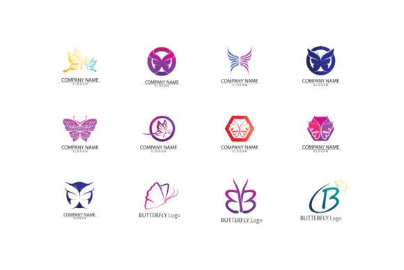 Download Butterfly Logo Design and Vector Animal - Vector Collection