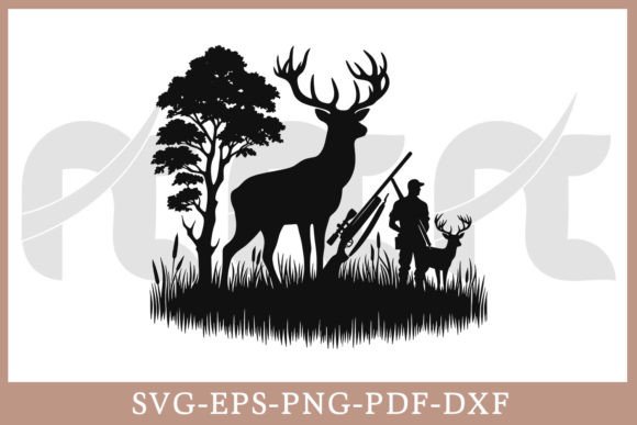 Download Deer Hunting SVG Vector Cut File - Vector Collection