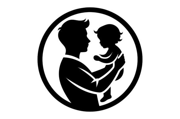 Download Father and Child Vector Illustration - Vector Collection