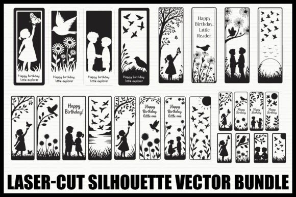 Download Laser Cut Silhouette Vector Bundle - Vector Collection