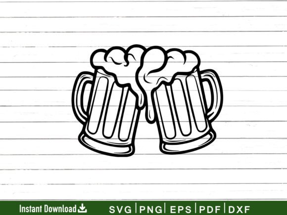 Download Beer Cheers Svg Vector, Cricut, Vector - Vector Collection