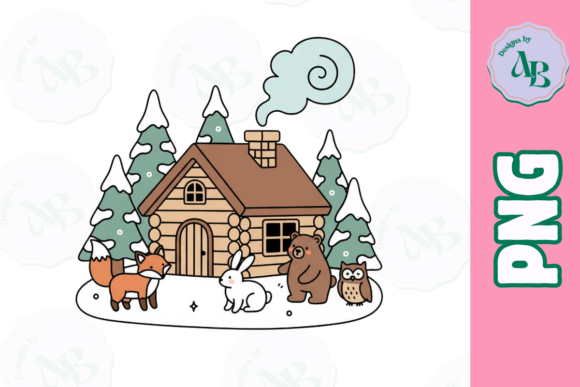 Download Cute Winter Christmas Woodlands Animals - Winter Collection