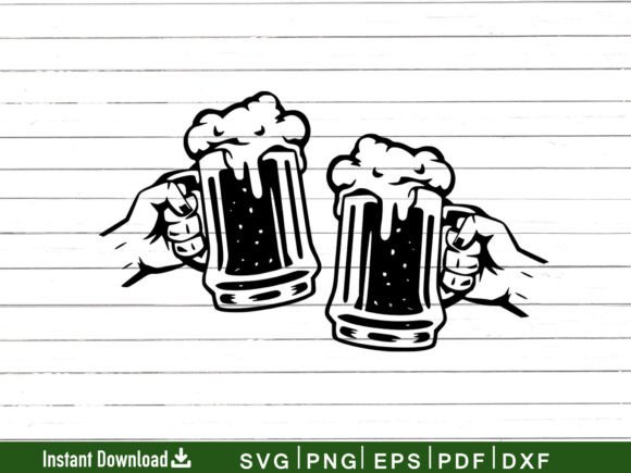 Download Beer Cheers Svg Vector, Cricut, Vector - Vector Collection