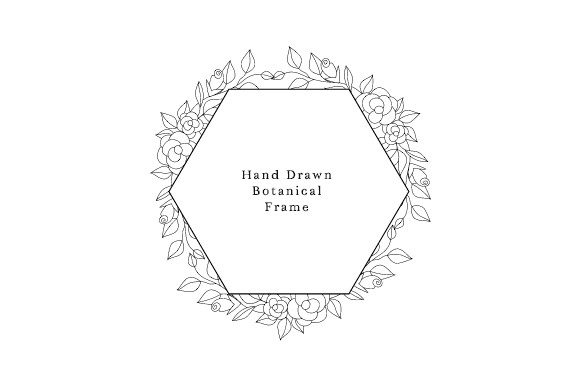 Download Botanical Frame SVG, Vector - Vector Collection