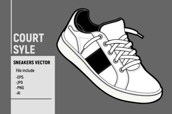 Download Sneaker Vector Graphics - Vector Collection