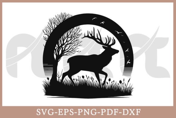 Download Deer Hunting SVG Vector Cut File - Vector Collection