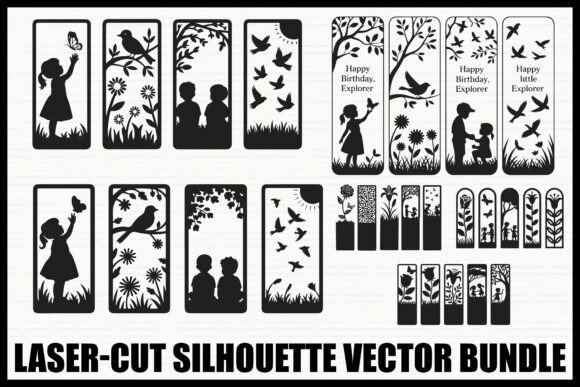 Download Laser Cut Silhouette Vector Bundle - Vector Collection